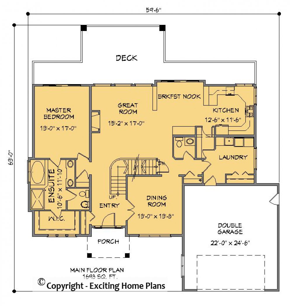 House Plan Information For Omak 2 Storey Home Design