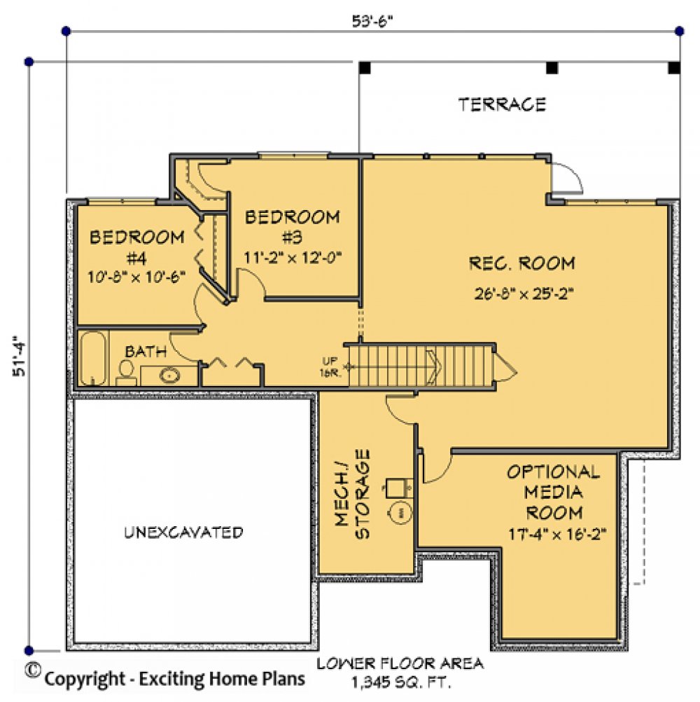 House Plan Information for Hallstead - 1 Storey – House Plans
