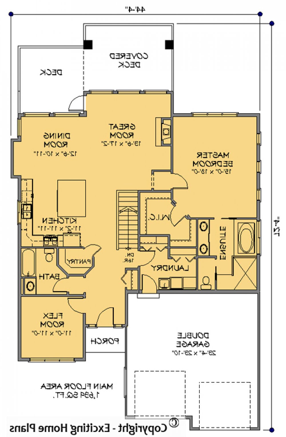 House Plan Information for Coronado - 1 Storey – House Plans