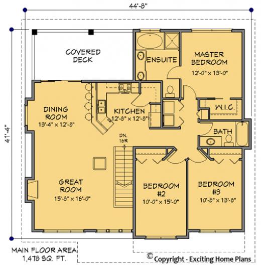 House Plan Information for E1074-10