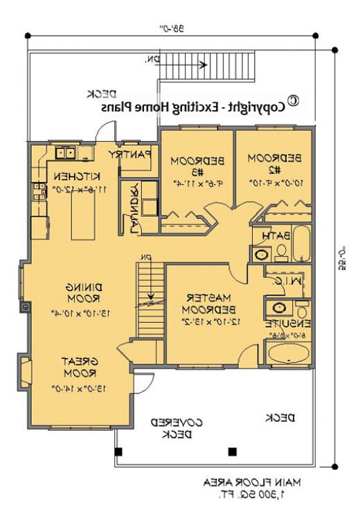 House Plan Information for E1110-11