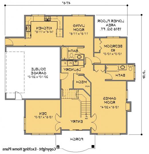 House Plan Information for E1217-10